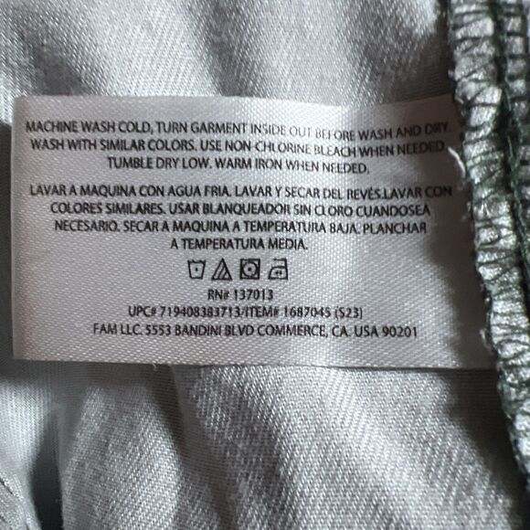 Orvis Women's Tencel Jogger, Green Camo Large Soft Comfy - Picture 9 of 10